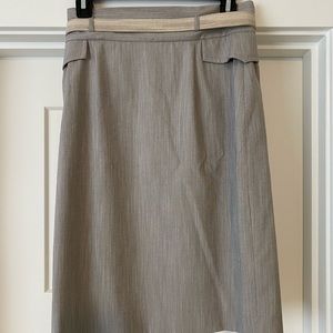 Antonio Melani Gray Pencil Skirt Size 4